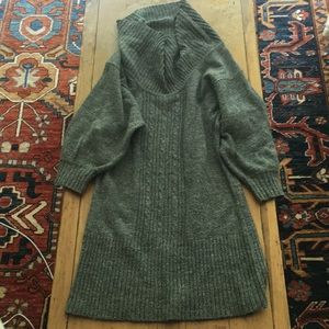 BCX gray sweater dress